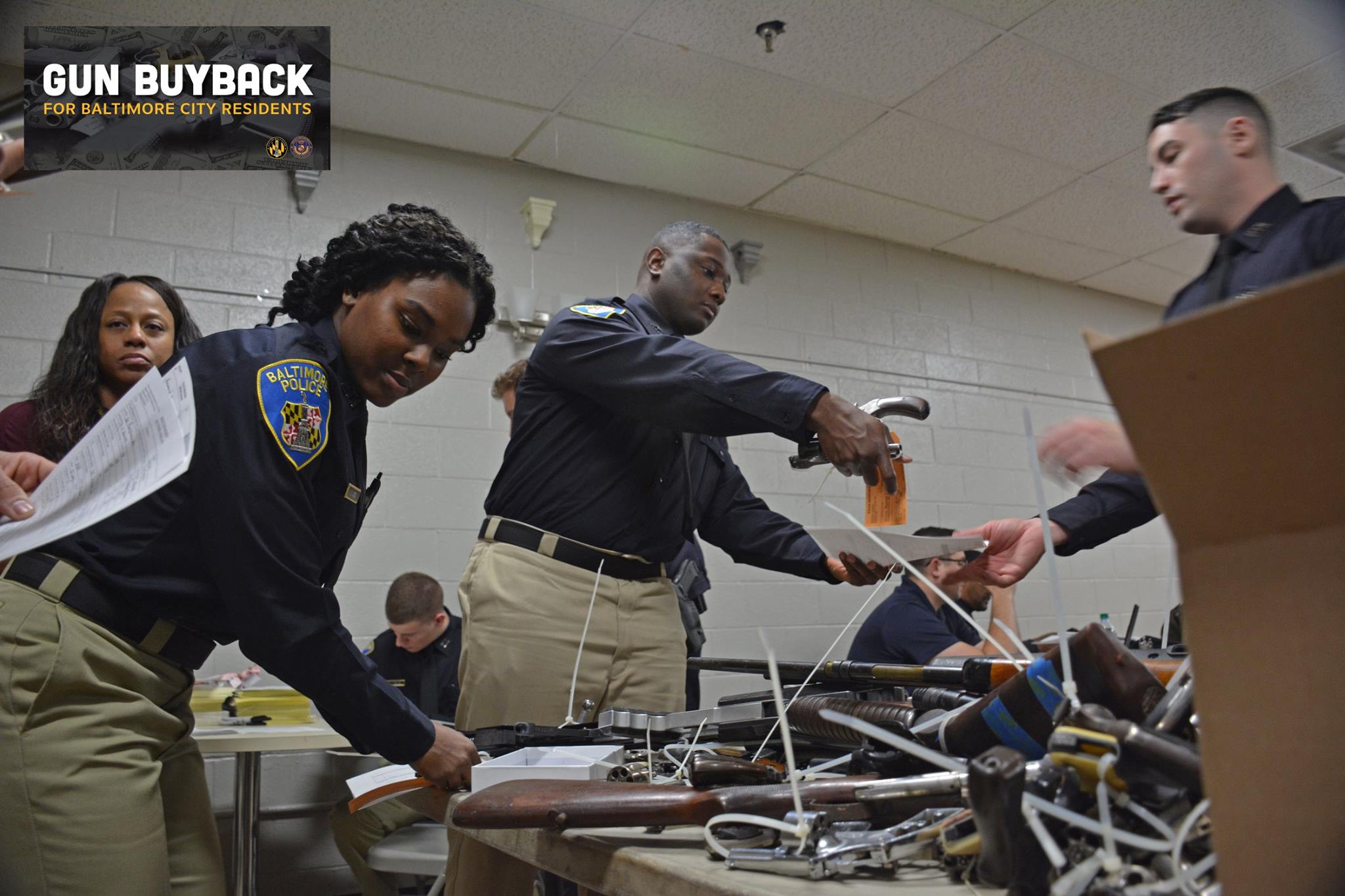 Baltimore Police on Twitter "Day 1 of the Baltimore Gun Buyback