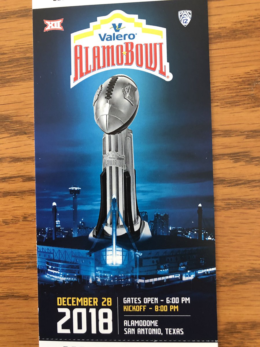 T_R_Sullivan's tweet photo. It’s all happening! #AlamoBowl #firstbowlever #CyclONEnation https://t.co/yffrR9P7qo