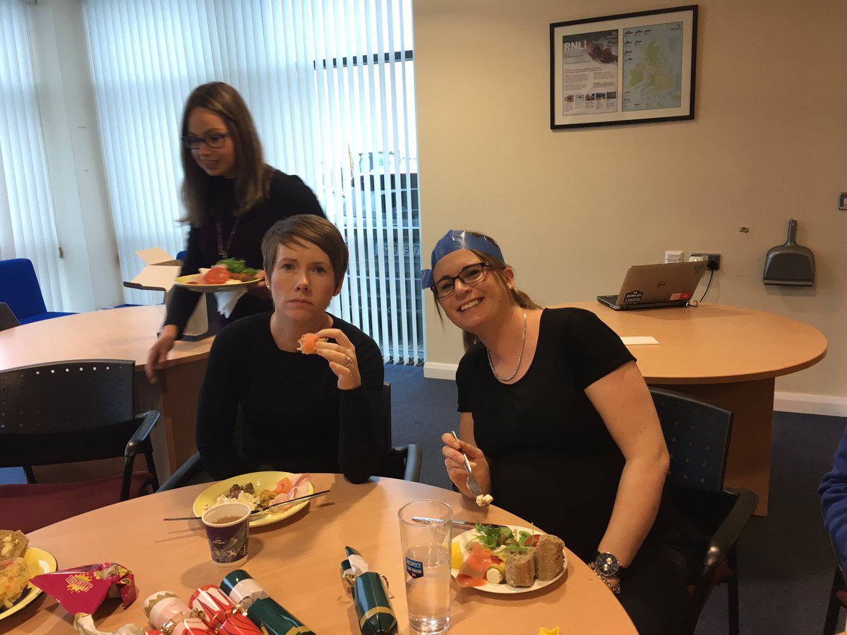 paulinemcgann14's tweet photo. Great way to finish off the year @RNLI Ireland with amazing food . Now time for a sleep #justlikeSanta . Also saying see ya to @agoatdownunder #anotheraddition . Missing her already https://t.co/SmFqYKo80w