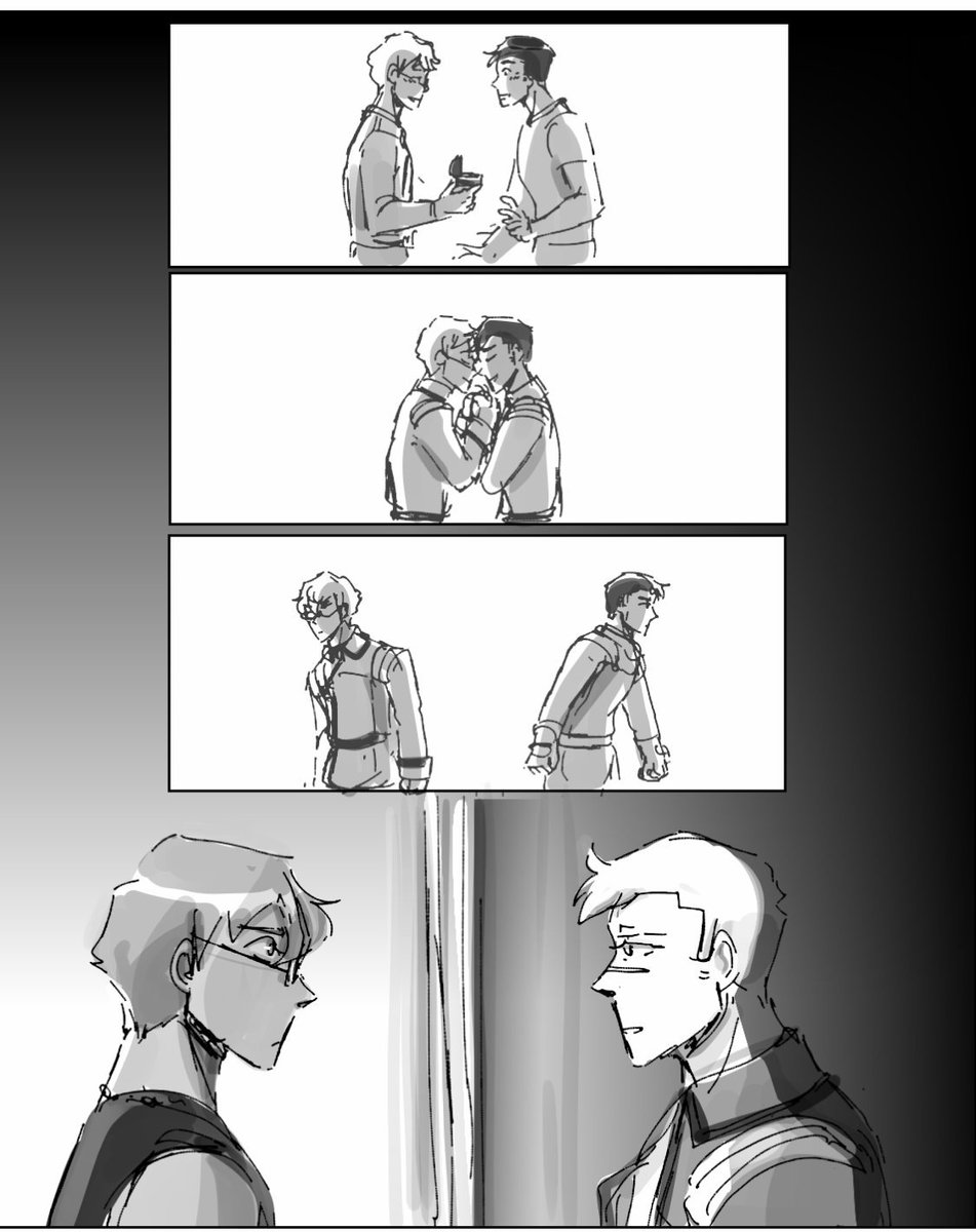 16. Long Distance 
Shiro went looking for Adam aftdr all that time
#adashicember #adashi #shadam #voltron 