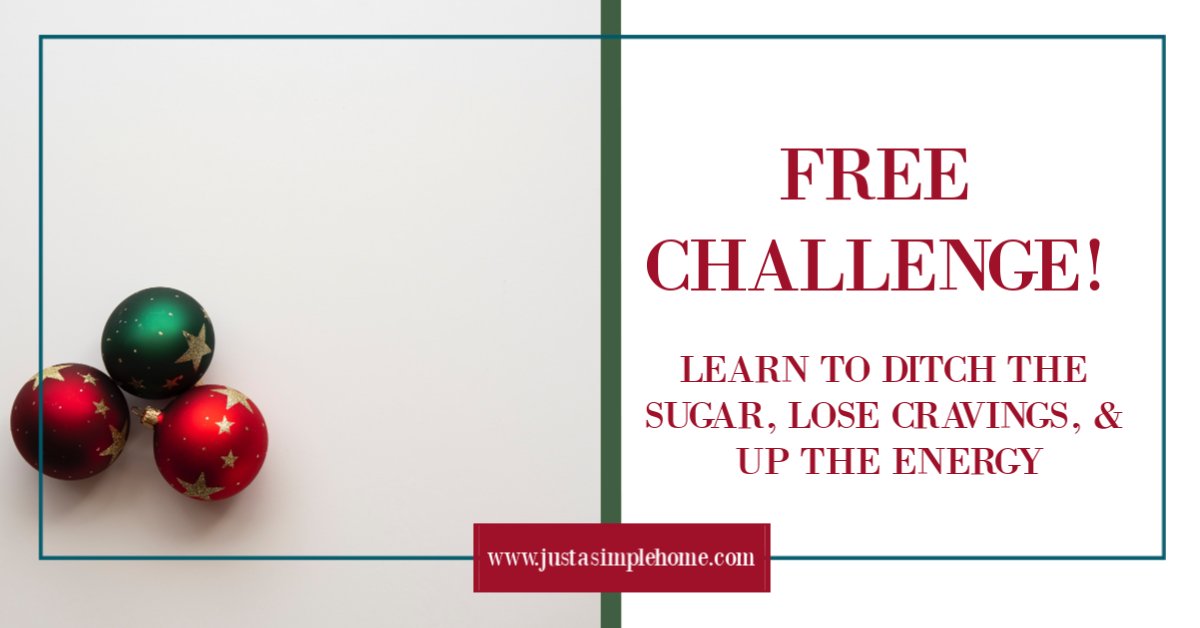 Want to learn how to DITCH THE SUGAR? FREE?! After 7 babies (the youngest just turned one), I have lost 70 lbs and feel great! I have energy, focus, patience and want to help you! #freechallenge #keto #recipes #NewYearsResolution #health #mom #christian justasimplehome.com/natural-mom/he…