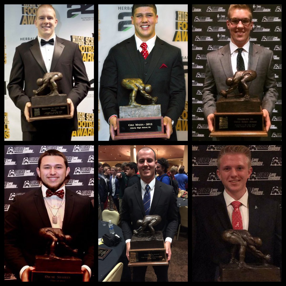 TheChrisRubio's tweet photo. Tonight. 6:30 pm pst. The ten semifinalists will be announced for The Chris Rubio Award given to the top HS Long Snapper in the country! https://t.co/ywSx869vlF https://t.co/R70Au7S2Ee