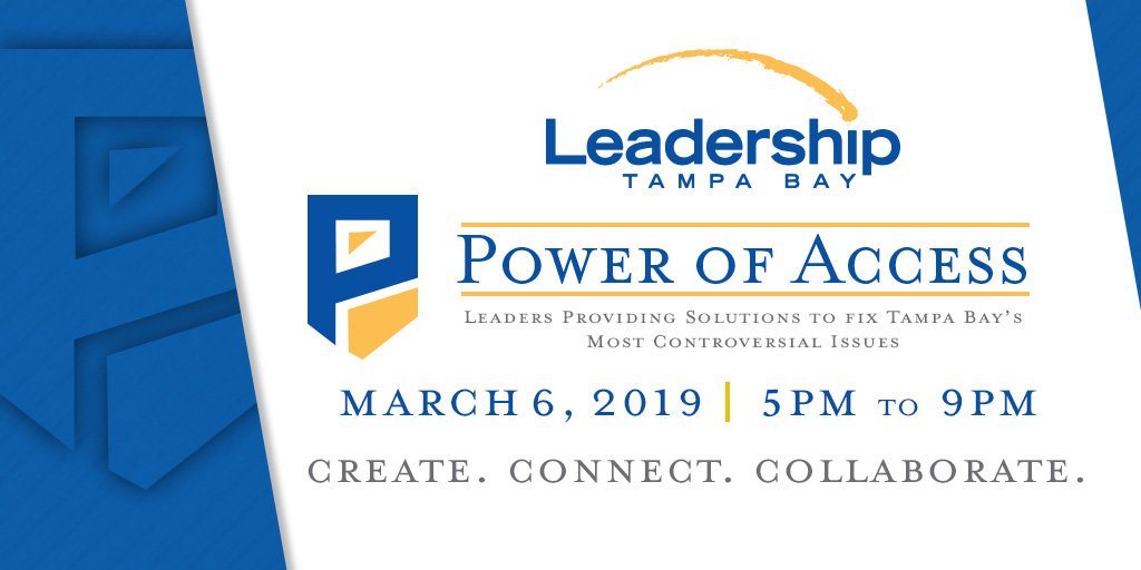 leadershiptb's tweet photo. Good news - #PowerofAccess tickets will go on sale Tuesday, Jan 1 for our March event. Plan on registering as soon as you see the link. We have limited tickets available and this event sells out quickly! #RegionalProgram #Leadership https://t.co/OM2edCUeNi