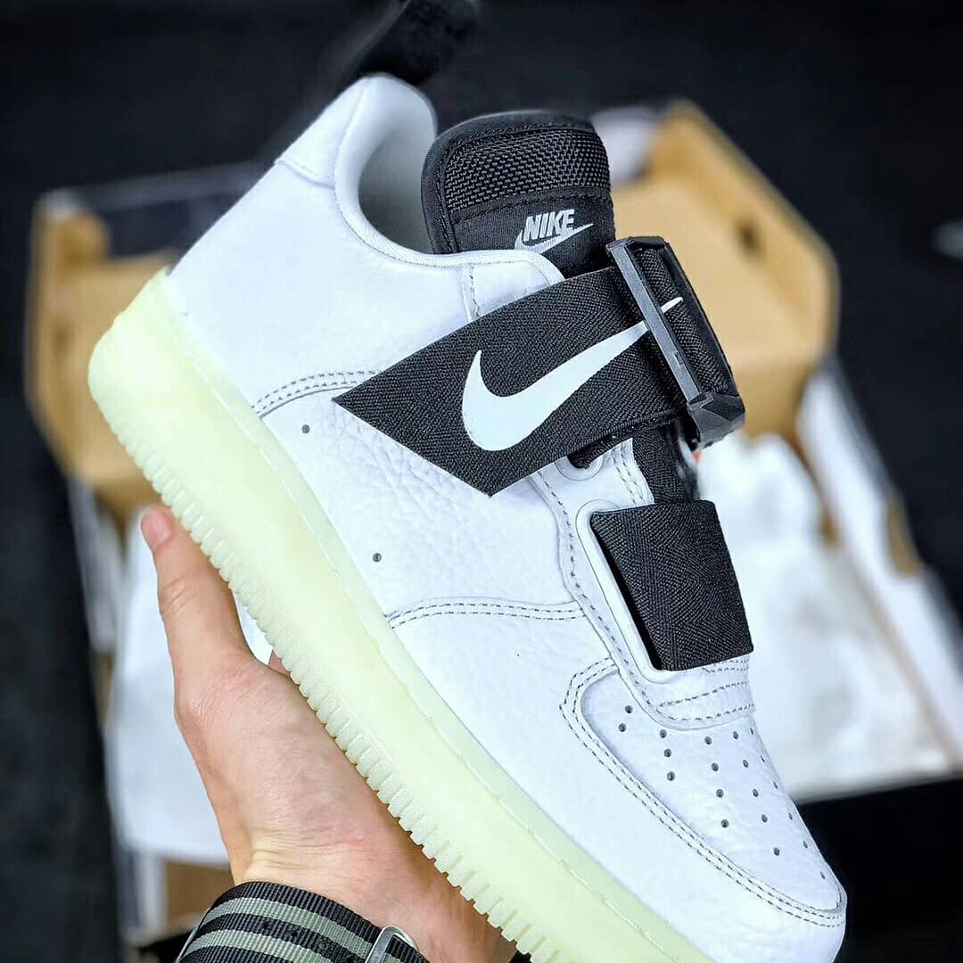 air force 1 low utility qs white