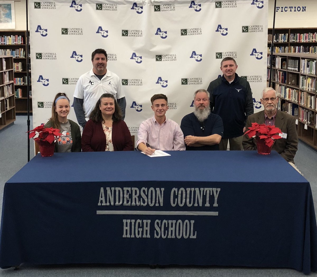 ACHSMAVS's tweet photo. Congratulations to @kloganthethird on signing his NLI to run cross county and track with Carson Newman!!! https://t.co/Xk8IyC16YG
