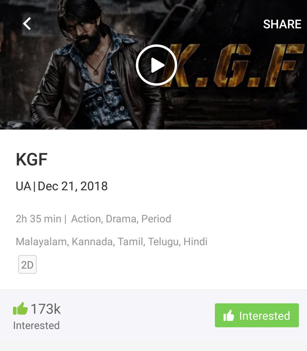 kiranm000's tweet photo. No Fanwars.. Common people promote this great movie. Good Content,Pure Dedication and YES 3 years of Tireless Hardwork!
Naav maadilla andhre yaar madthare. Make it 200k+! KGF Alert!
#KGF21Dec #KGF #3DaysToKGF #Yash #Prasanthneel #BMS https://t.co/98h0wYDMwP