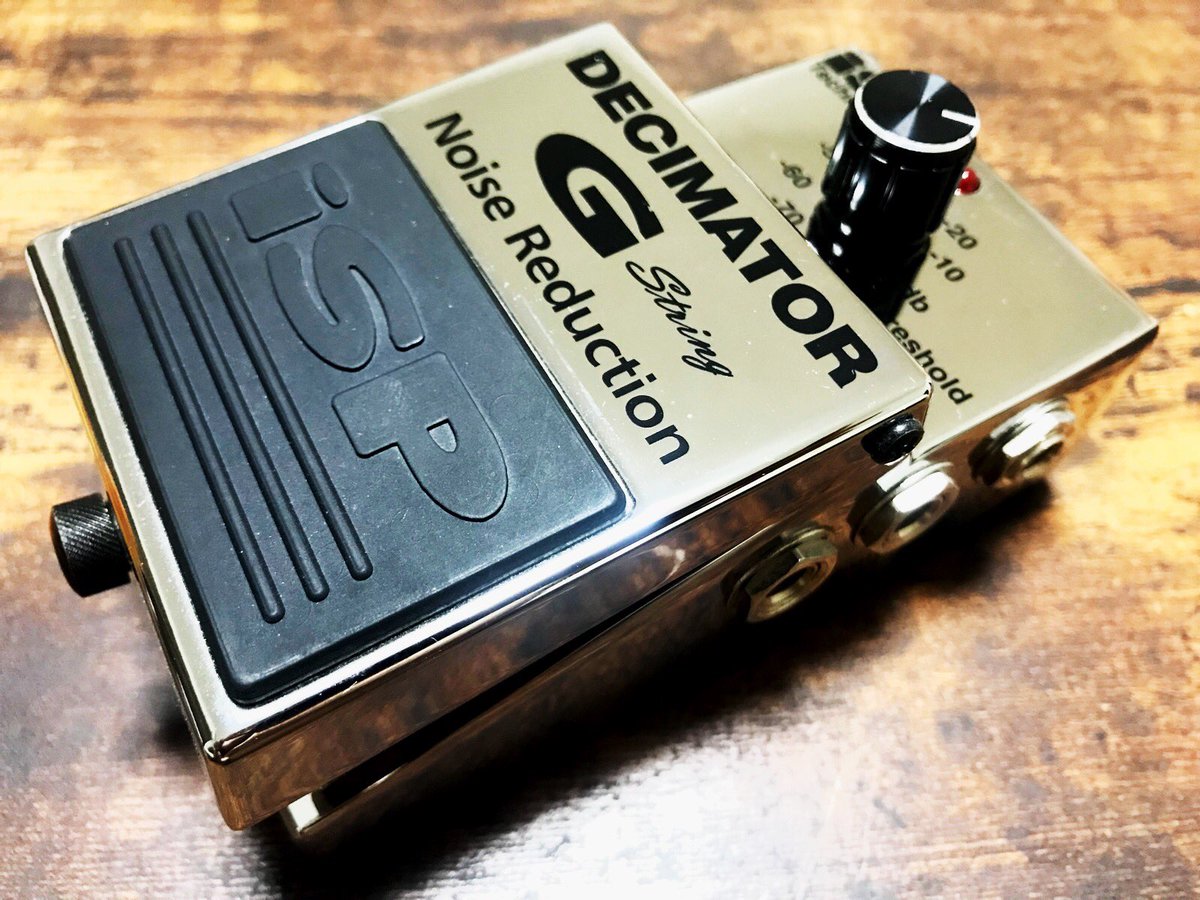 toshi2_basses's tweet image. 今宵も新しいギアを試奏中。不安視していた高音域の音抜けも問題なし。優秀なノイズリダクションです。早速システムに組み込もう。#ISP #DECIMATOR #NoiseReduction