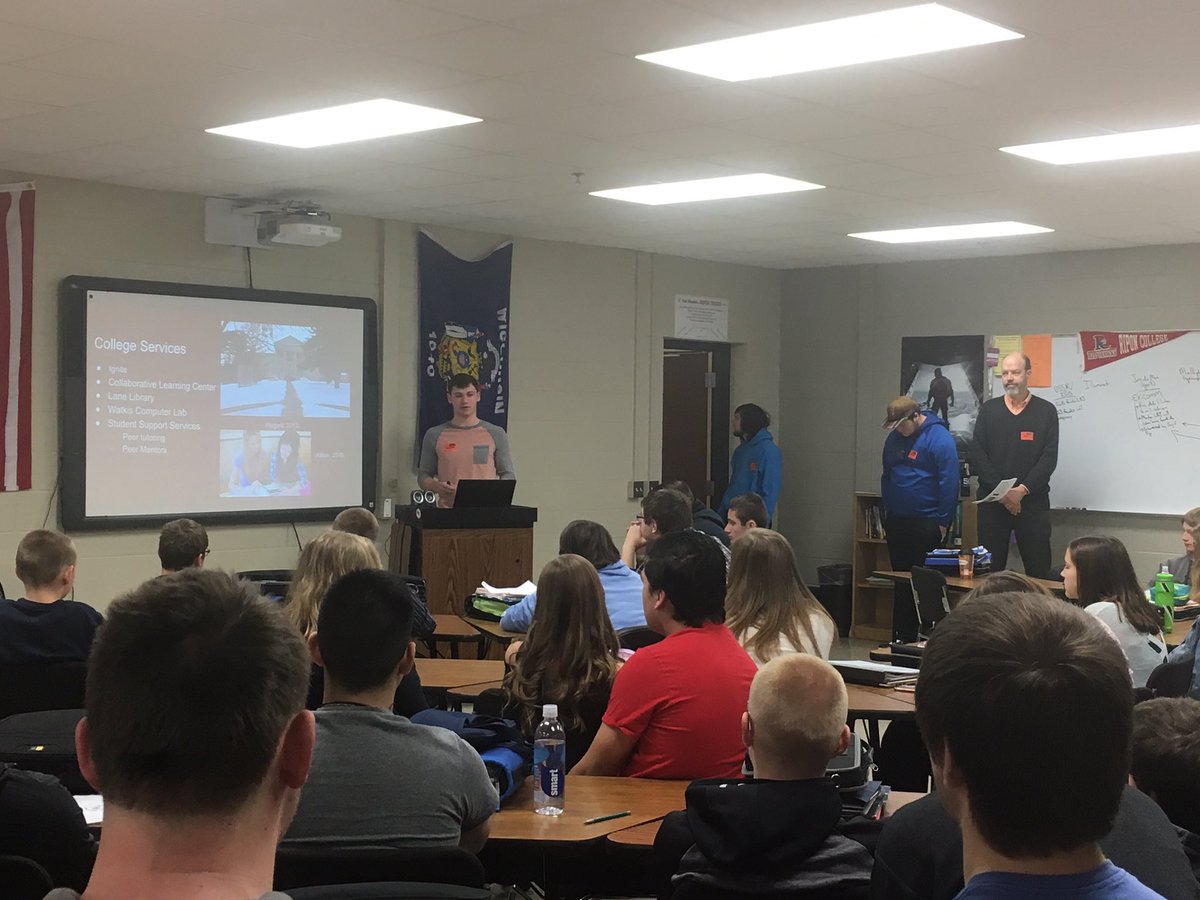 LumenCHS's tweet photo. @LumenCHS Today Ripon College students shared with us a presentation on Economics of Education followed by personal experiences in small group discussion. https://t.co/yyecH1PTey