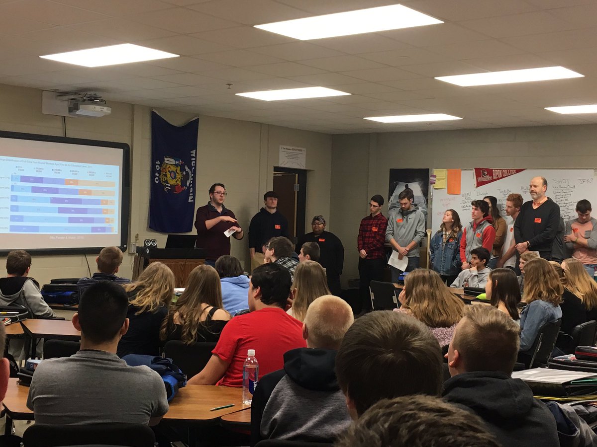 LumenCHS's tweet photo. @LumenCHS Today Ripon College students shared with us a presentation on Economics of Education followed by personal experiences in small group discussion. https://t.co/yyecH1PTey