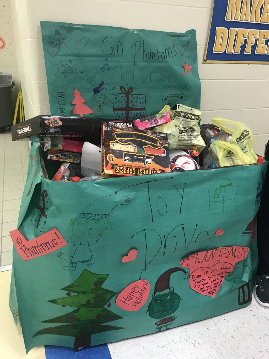 Thank you for all the support last night at our BMS Toy Drive!!