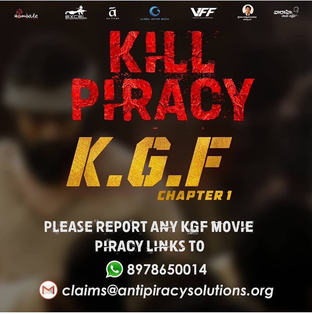 Anju17220724's tweet photo. Everyone please consider this & #StopPiracy and #SaveCinema.. Guys the team has put a lot of hardwork and effort for this film..please remember that and stop doing piracy.. Kindly watch #KGF in theatres.. #KGF #3DaysToKGF #KGF21Dec #AAFilms #HombaleFilms #Yash #SrinidhiShetty https://t.co/CPw6QSwZVF