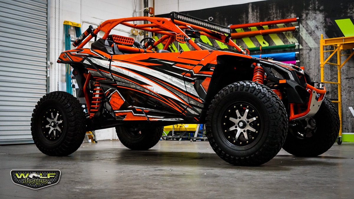 WolfDesignsAZ's tweet photo. 7 years of R&amp;D have gone into our kits. The number 1 way to wrap your #UTV https://t.co/5XxNv1LEBf