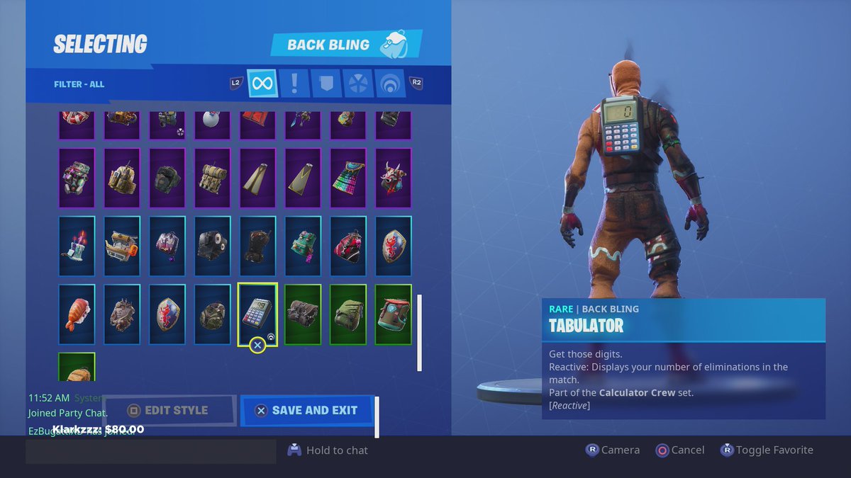Fortnite News On Twitter The Tabulator Back Bling Displays Your Current Kill Count Via Iscenario All Back Blings I Fortnite All Back Blings I Fortnite Fortnite News On Twitter The Tabulator Back Bling Displays Your Current Kill Count Via Iscenario