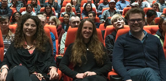 NFTSFilmTV's tweet photo. Today, we look back at a special #NFTSMasterclass with NFTS grads, @BAFTA winning director @MahaliaBelo , #Cinematographer Chloe Thomson & #SoundDesigner @JensRP discussing 6 part BBC series #Requiem - https://t.co/z7IvwqUvn4 https://t.co/sZCvONUfta