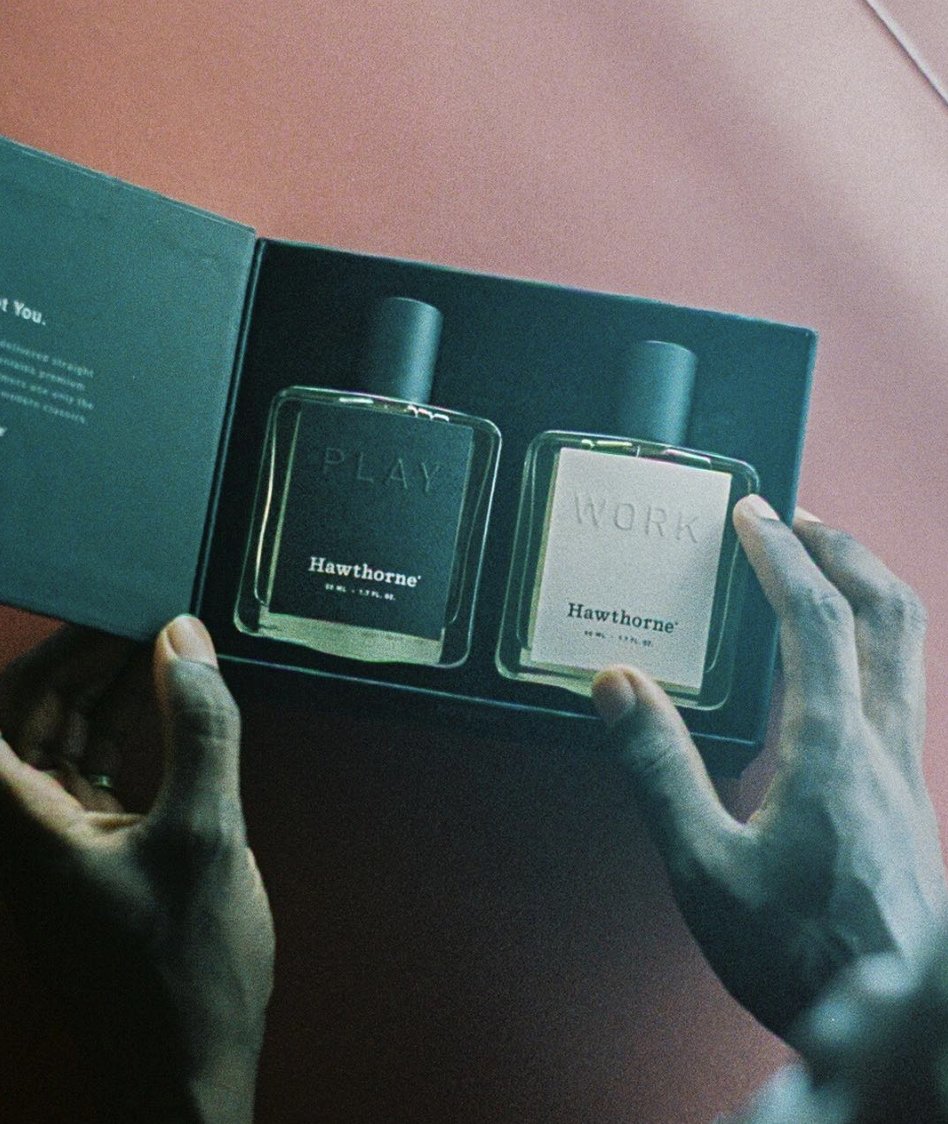 Techstars's tweet photo. Don’t just settle for any scent - @hawthorne (Techstars Class 101) tailors cologne for you based on your diet, work, style and more. Check them out on the Techstars Gift Guide https://t.co/jH0CXRazWD #shopstartup https://t.co/xBqzeH6t1g