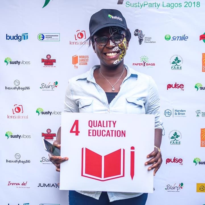 AOG_OOG's tweet photo. About SustyParty Lagos 2018.

I, Adekanmbi Opeyemi G., can boldly say that @SustyVibes painted my 2018 with all shades of awesomeness leaving me with memories worth remembering every darn single day! At the end, Volunteering is bae! #sdg4 #sdg6 #globalgoals #SPL18  #Sustyviber https://t.co/Pe0X560rqH