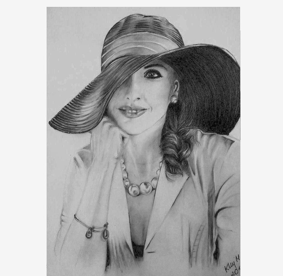 Portrait - Woman🌞😀
  #art #ArtistOnTwitter #arte #portrait #portraiture #drawing #sketch #artgallery #artoftheday  #ArtistoftheDay #sketch #portret #rysunek #portret