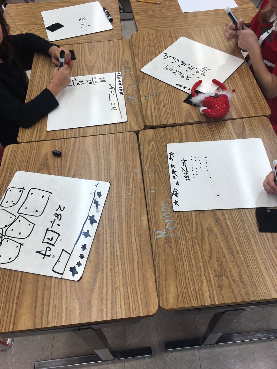 D61Press's tweet photo. When given a choice of strategy to divide! Everyone chose something different to solve. #commoncore #D61Learns #d61Lace #appreciatedifferences https://t.co/Eqen8ORRg3