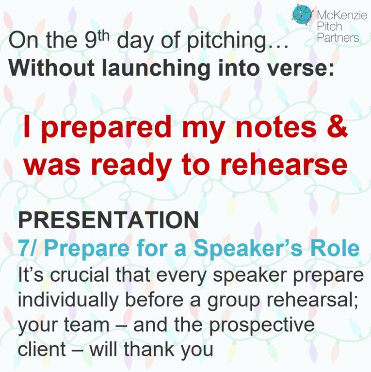 McKenziePitch's tweet photo. Strategically prepare for a speaker’s role by organizing your notes before rehearsing. Make sure your notes are point form and concise: whatever you do, do not read a script – it will come across as lacking in authenticity &amp; credibility. Only 4 days left to enter https://t.co/82qh15LZXk
