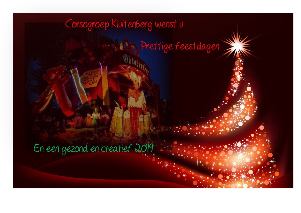 Kluitenberg1's tweet photo. Fijne dagen iedereen en een gelukkig en gezond nieuw corsojaar. #kluit49 #corsoklooster https://t.co/rQmJ62ube5