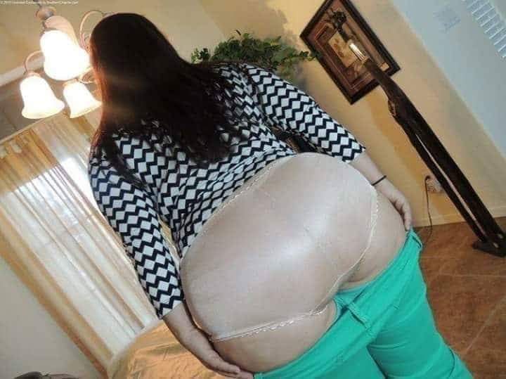 Big booty chubby watching panties