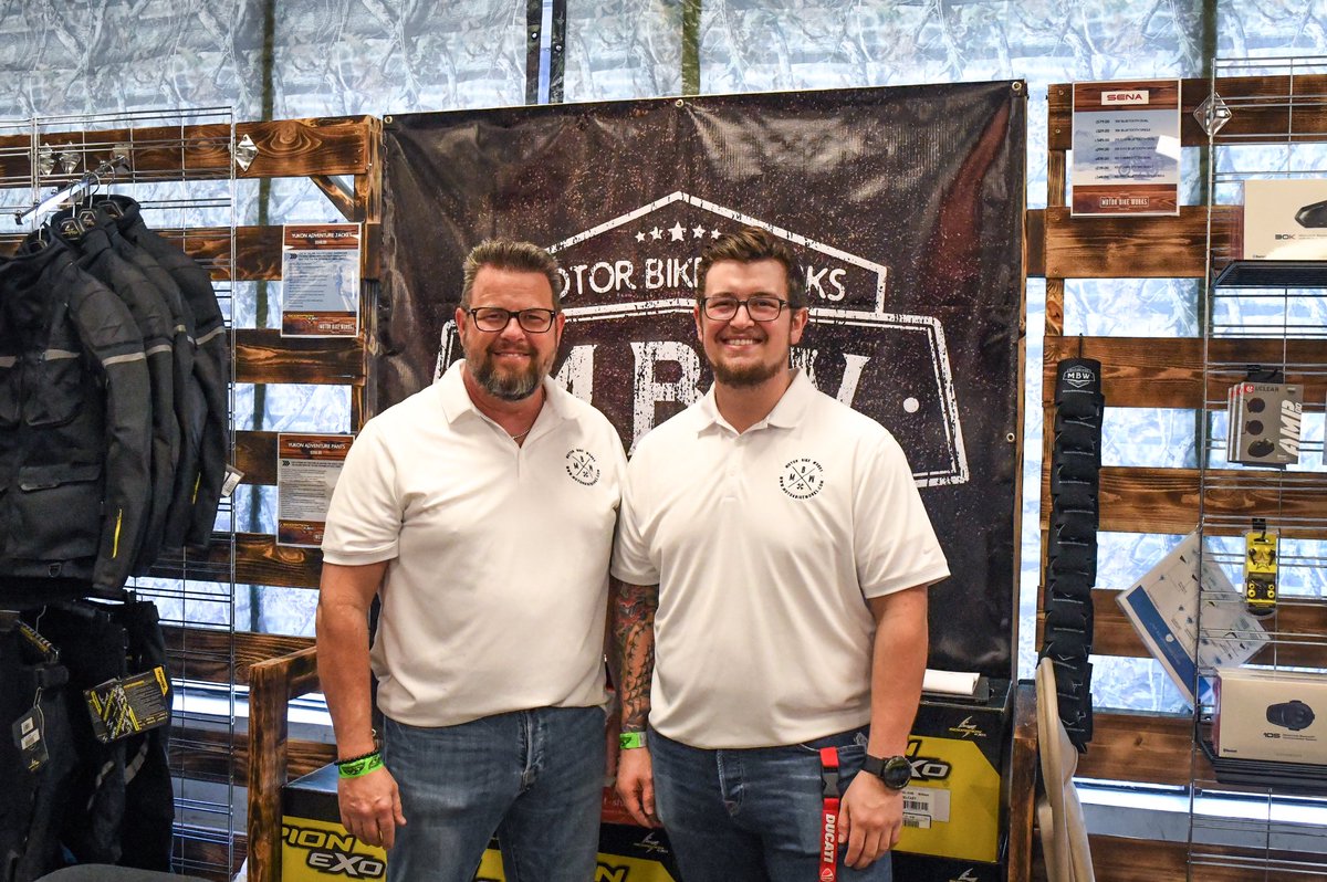 MotorBikeWorks's tweet photo. Our booth at the The Motorcycle Camping &amp; Adventure Touring  this past weekend was pretty rad. Here are some pics in case you missed it, and check out the full album on our Facebook! https://t.co/7moN7Kkf9M