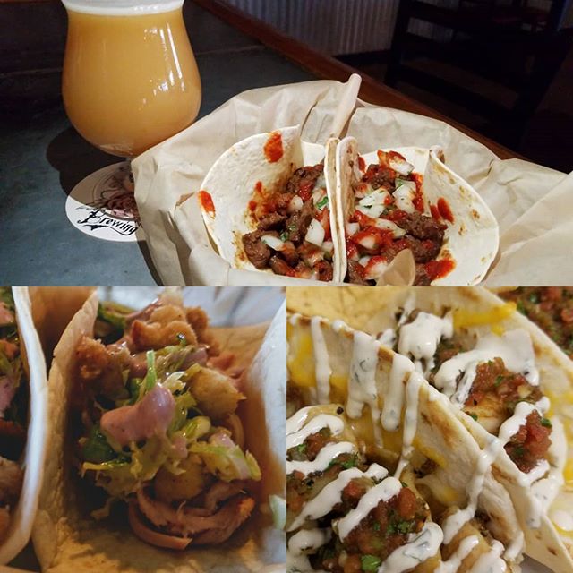 WildroseBrewing's tweet photo. Don't forget it's Taco Tuesday $2 mix and match tacos!!! https://t.co/oAJNqySart