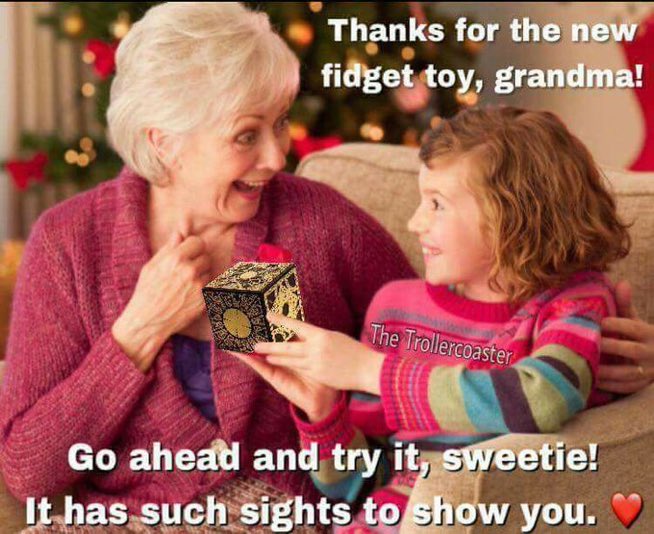 Thanks Grandma! 💕🎁   #horror