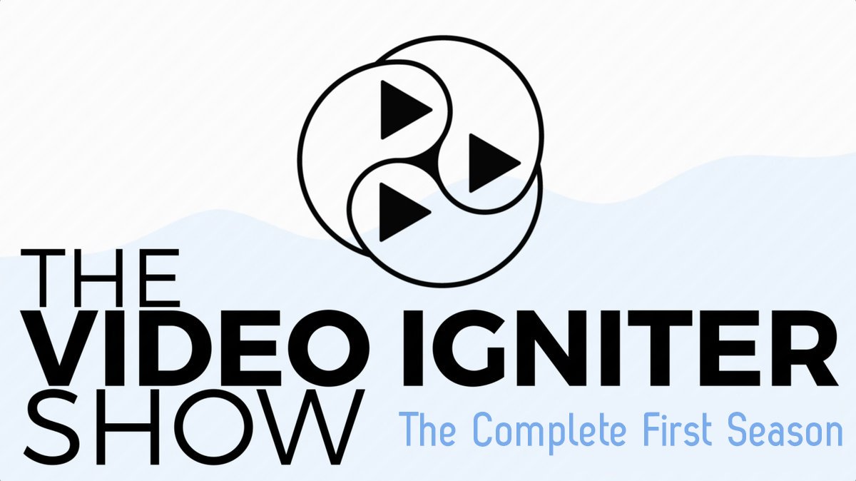 The Complete First Season of The Video Igniter Show is now available to watch on The Learning Hub: videoigniter.com/The-Video-Igni…

Learn how to use videos to improve your #sales, #marketingfunnel #conversions, #customersupport and a whole lot more!