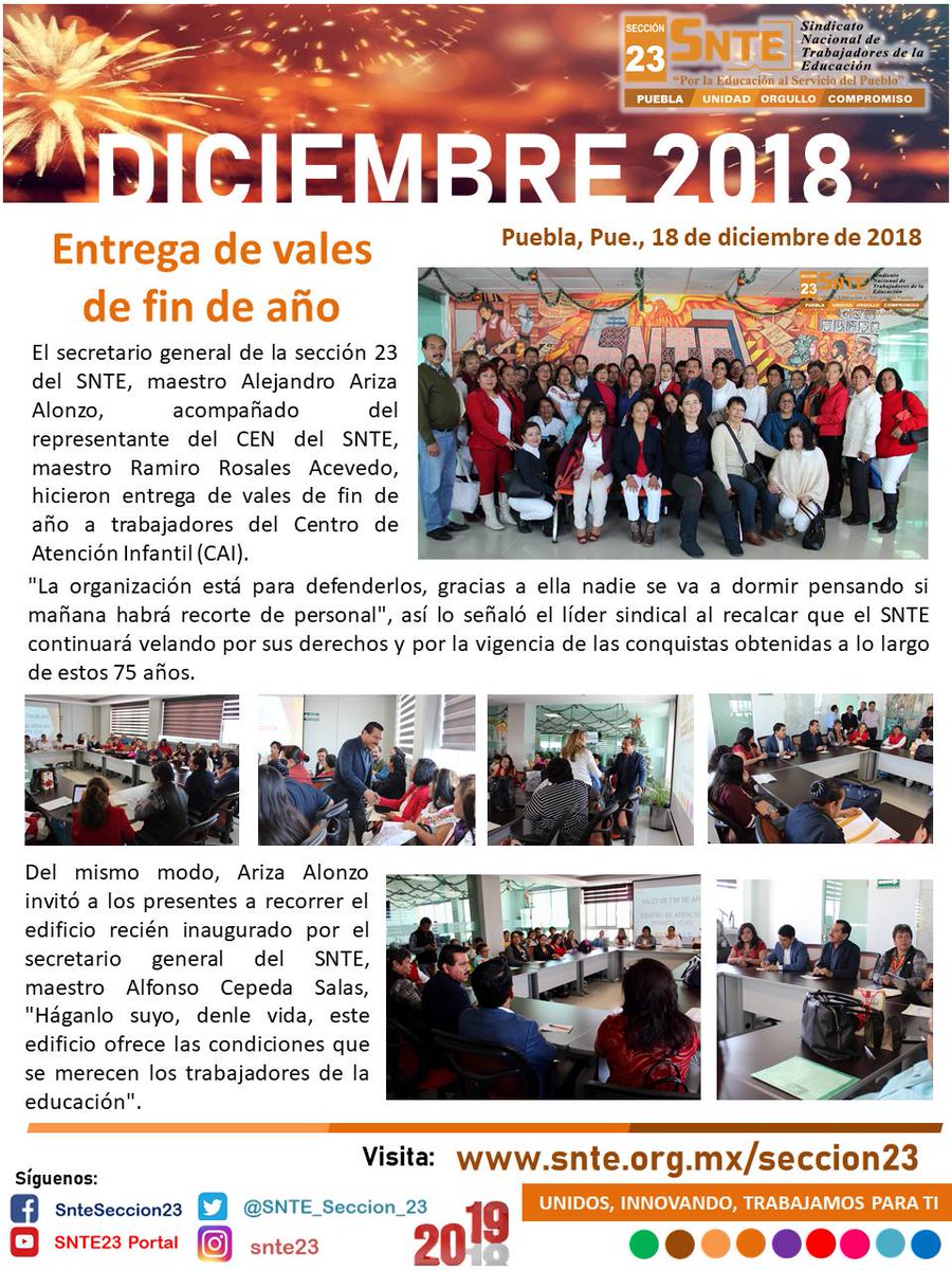 SNTE_Seccion_23's tweet photo. #SNTE #SNTE23 #UnidosInnovandoTrabajamosParaTi #PrimeroElSNTE #PalabraDeMaestro
Enlace: https://t.co/xOVl4y29YH https://t.co/FU56aixwys