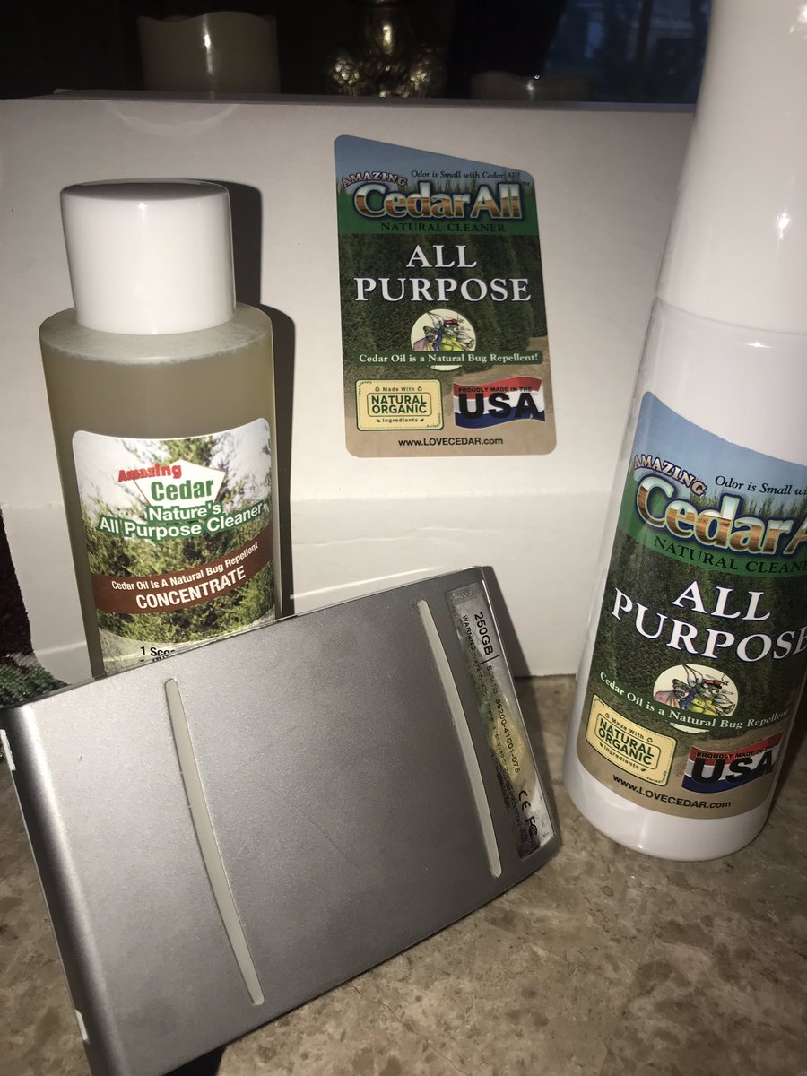 AmazingCedar's tweet image. Sticky Degraded rubber surfaces? Was it left in the car or did overtime the surface become sticky or rough? Amazing Cedar removes it with ease.

amazingcedar.com/products/all-p…