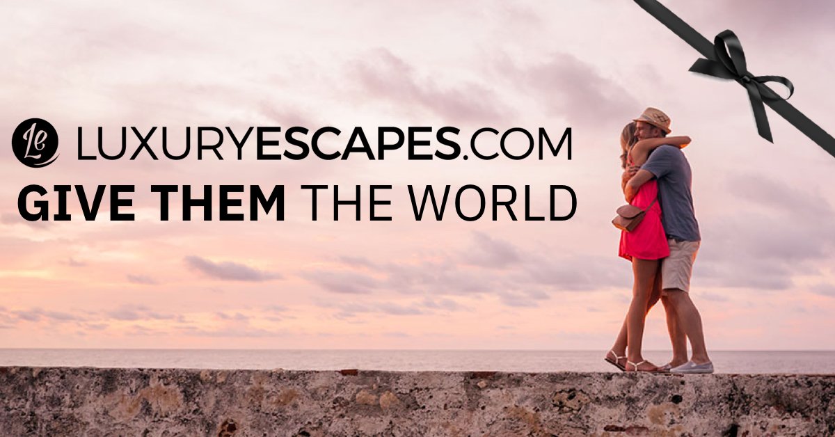 ONLY 6 DAYS 'TIL CHRISTMAS! Forget the socks and give them a present they'll LOVE with a Luxury Escapes Gift Card! --&gt; luxuryescapes.com/au/gift-cards