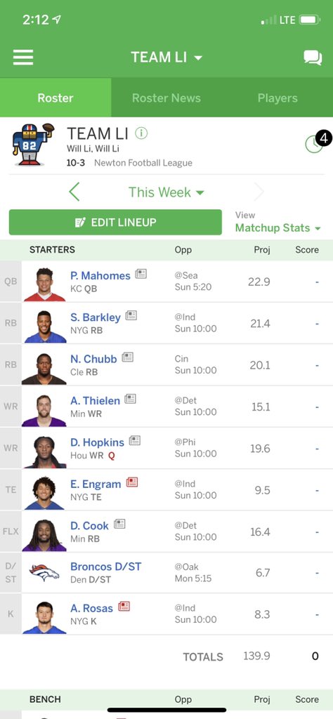 Williamli's tweet photo. @NFLfantasy @NFLfantasy https://t.co/Tm03XNpHFw