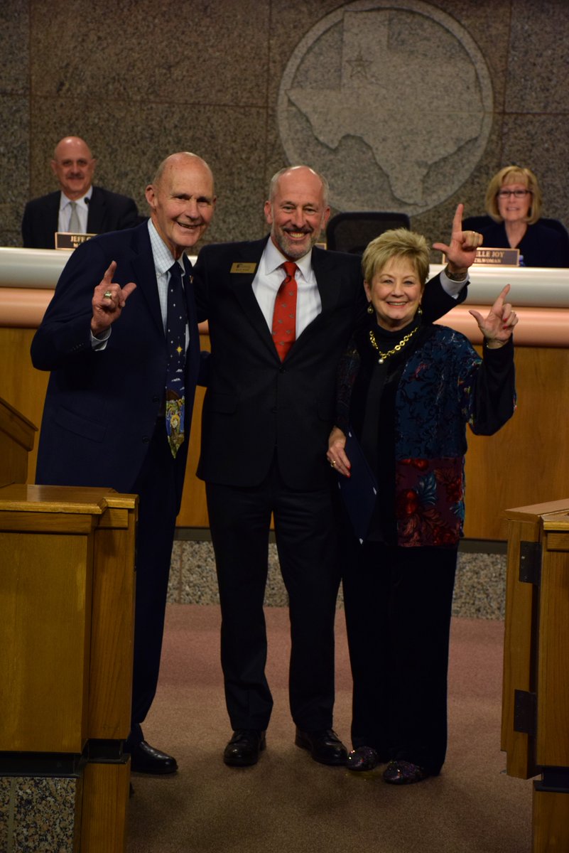 TTUAlumniAssoc's tweet photo. Today we celebrate Dr. Bill Dean Day! Happy Birthday Dr. Dean and a special thank you for all you’ve done here at the TTAA. We’re going to miss you! https://t.co/pz35zCIBW0