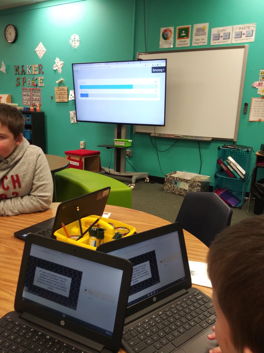 TeachDonnelly's tweet photo. Successful 1st attempt with @PearDeck! Created a game, "Fact or Fiction-Prove it!" teaching citations. Next step, students create their own fact or fiction cards to add to our slide deck! π―πππ #LRESlib https://t.co/UwTPq2PdLZ