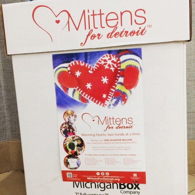 michiganboxco's tweet photo. Packaging for mittens that matter ❤️ @mittens4detroit #michiganbox https://t.co/yCrZ7pSuIl