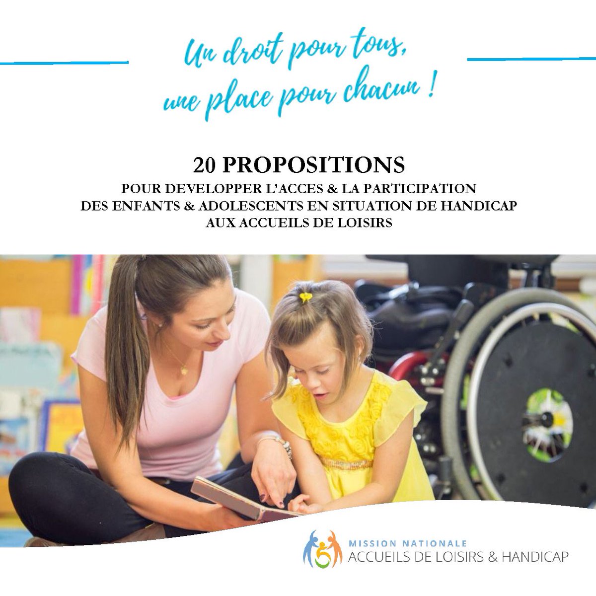 LaurentThomas35's tweet photo. Un droit pour tous, une place pour chacun. Voilà résumé le travail de la Mission Nationale Accueils de Loisirs  &amp; Handicap que j’ai eu la chance de piloter... Nous avons remis notre rapport et nos 20 propositions, vendredi 14 décembre, à Sophie CLUZEL, et Jacques TOUBON. https://t.co/jfhCmGA06E