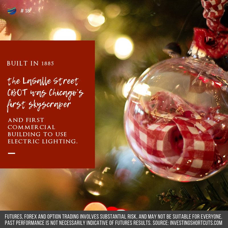 foremosttrading's tweet photo. Let there be light! #7DaysUntilChristmas #ForemostChristmasCountdown #Day18 #ManagedFutures #FunFacts https://t.co/YseBUTGmeT