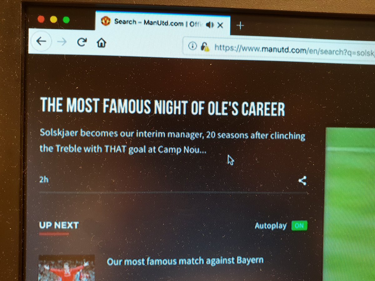 ArnfinnG's tweet photo. Congrats to #solskjaer with his new job. #ManchesterUnited #unitedno #osg #olegunnarsolskjaer https://t.co/wWL7D69TXF
