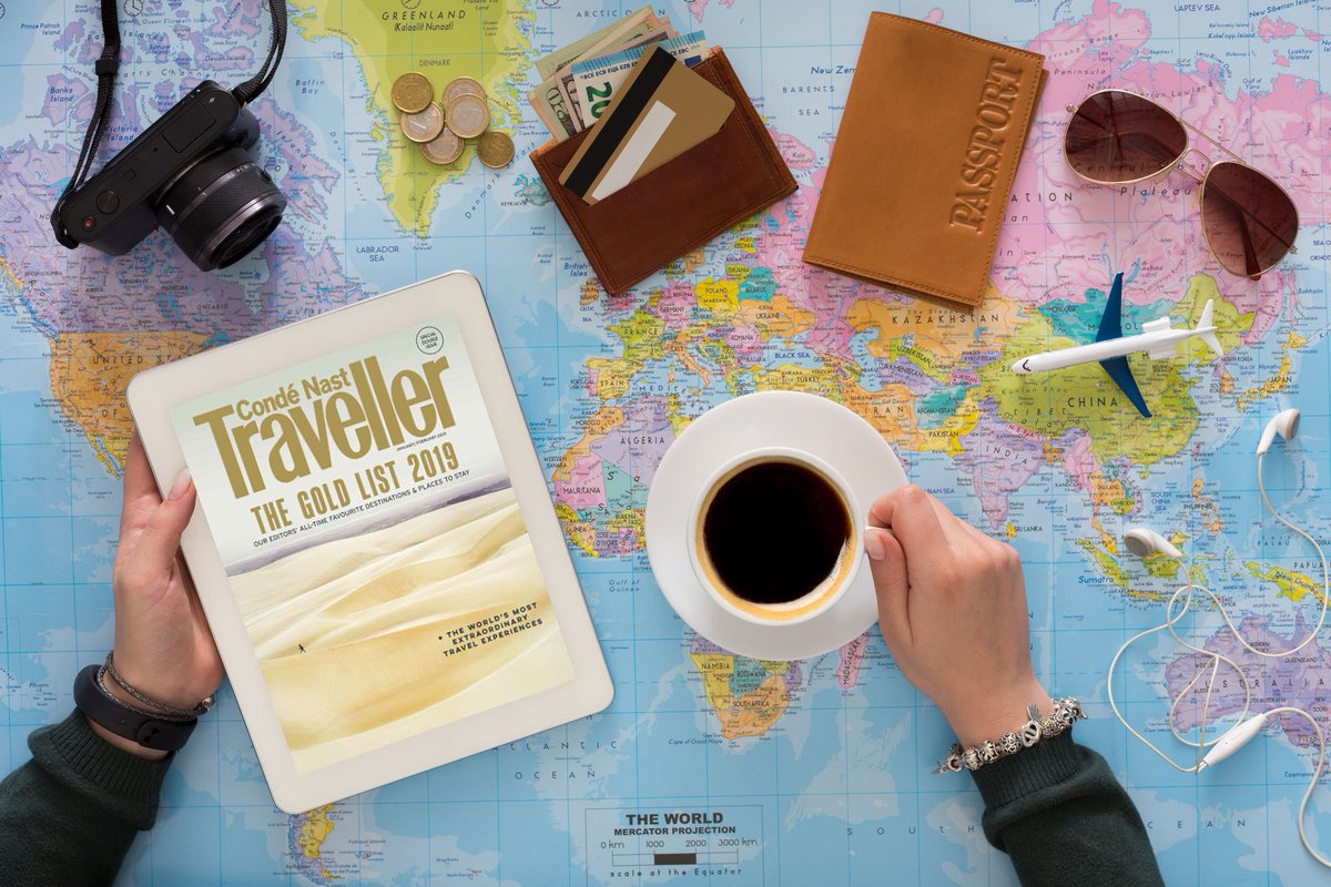 ReadlySupport's tweet image. Start travel planning for the new year with the latest issue of @cntraveller us.readly.com