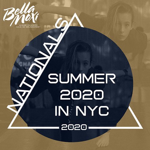 Happening summer of 2020...BellaMoxi Nationals Event in New York City!! 💃🙌  Nationals bids &amp; scholarships WILL be awarded along our 2018/2019 Frame Your Focus Tour! Stay tuned for details on our "V.I.P in NYC" nationals packages! #BellaMoxi #DanceConvention #BellaMoxiNationals