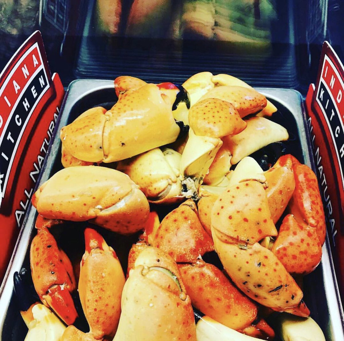 Tis the season! Come in and pick up some fresh #FloridaStoneCrab claws, or #AlaskanKingCrab claws. While supplies last! #ShopLocal #Indianapolis #Seafood