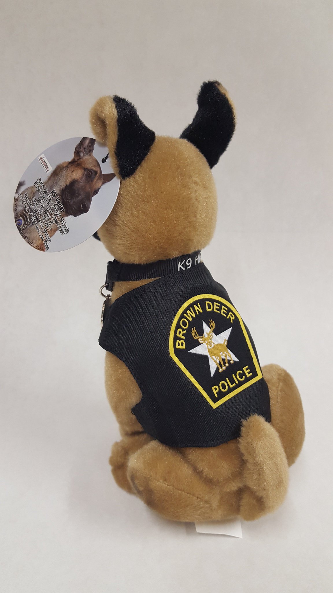 belgian malinois plush toy