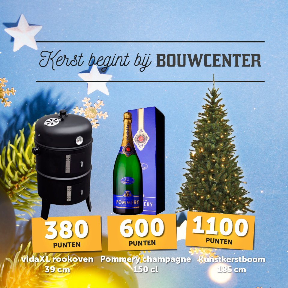 Vaste klant bij Logus? Spaar nu mee voor de leukste 🎄cadeaus 🎄! 

#BouwCenter #SpaarMee #KerstCadeaus