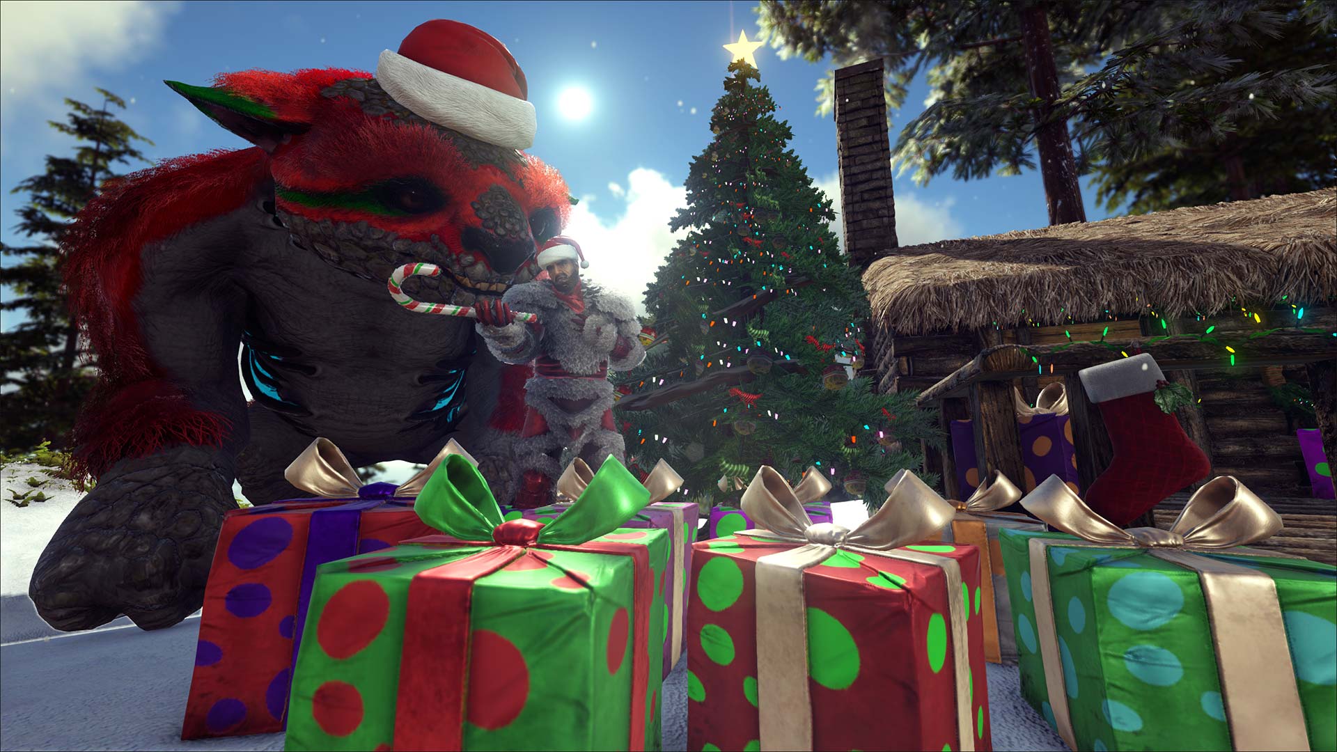 ARK: Survival Evolved on Twitter: "Winter Wonderland now available on PC, Win 10, Mac &amp; Linux. coming a bit later today. Patch notes: https://t.co/YrDWsKBxjL https://t.co/la3496vY6b" / Twitter