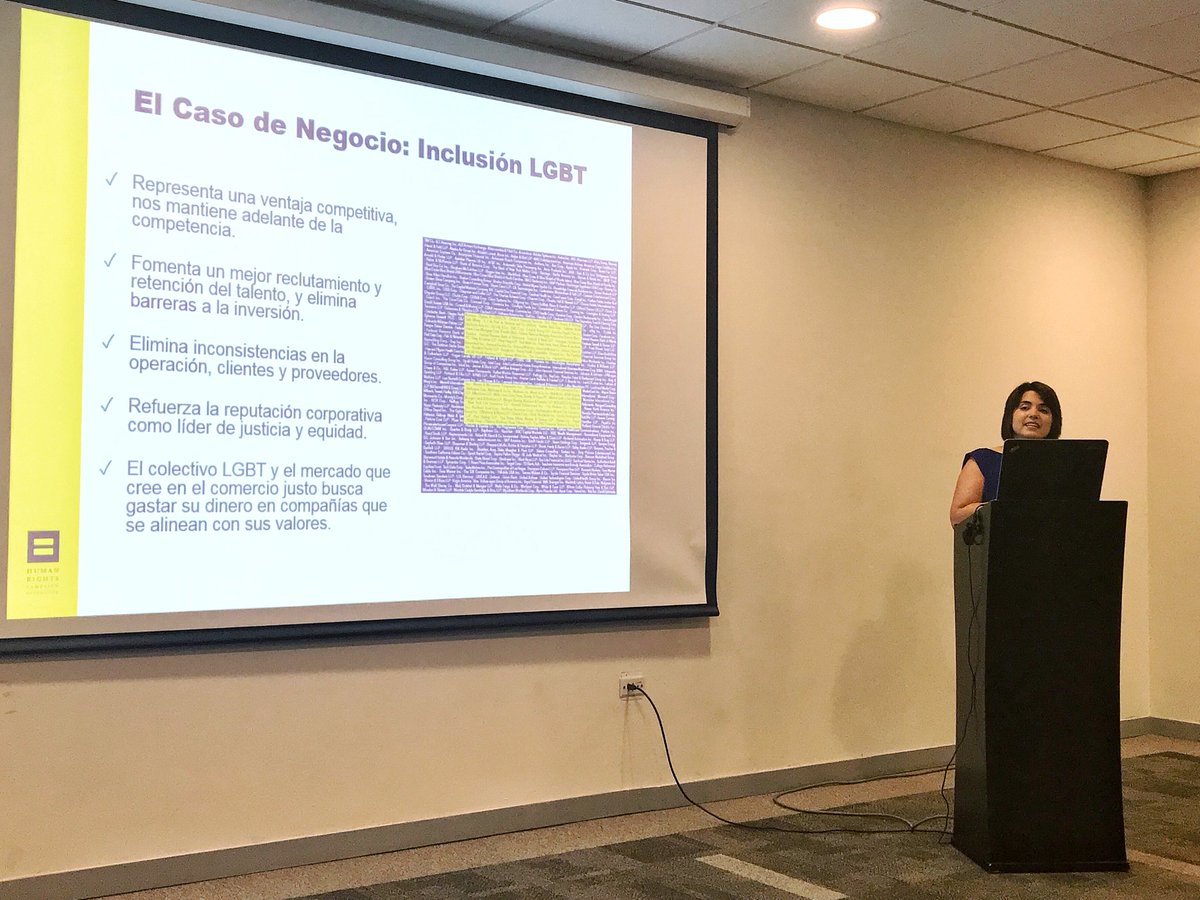 HRC partnered with Presente to promote workplace inclusion in Peru.