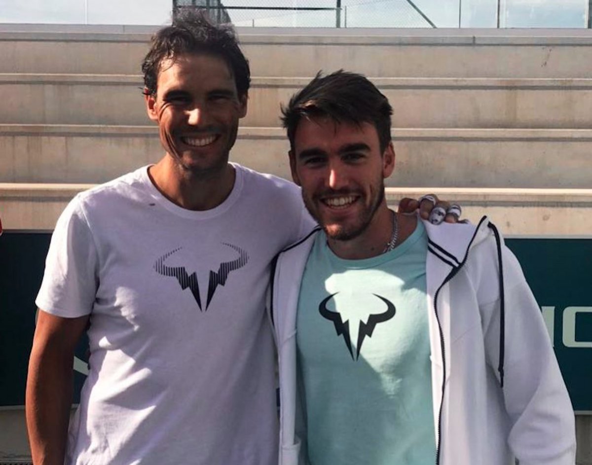 Tennis On Twitter Andrehorta8 Shows Off A Tattoo Of Rafael Nadal S Face On His Calf Https T Co Xib7es3aiv