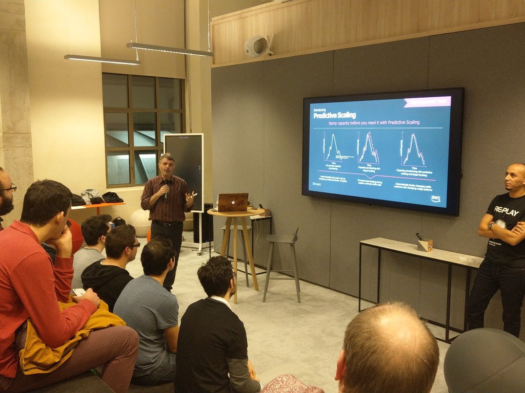 LucOpenSolution's tweet photo. Meetup #aws #d2si #Lyon #Re:Invent https://t.co/LN5hra1CcW