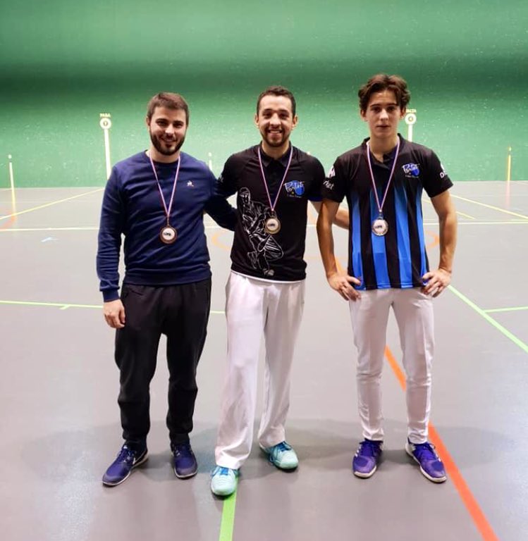 Les finales ont rendu leur verdict.
1er Humberto Salinas 
2nd Victor Davan 
3ème Bastien Ségot

Victor Davan joueur du #Polepelote évoluera dans le championnat junior et la Nationale B avec en ligne de mire les sélections pour les #mondiaux -22 ans...