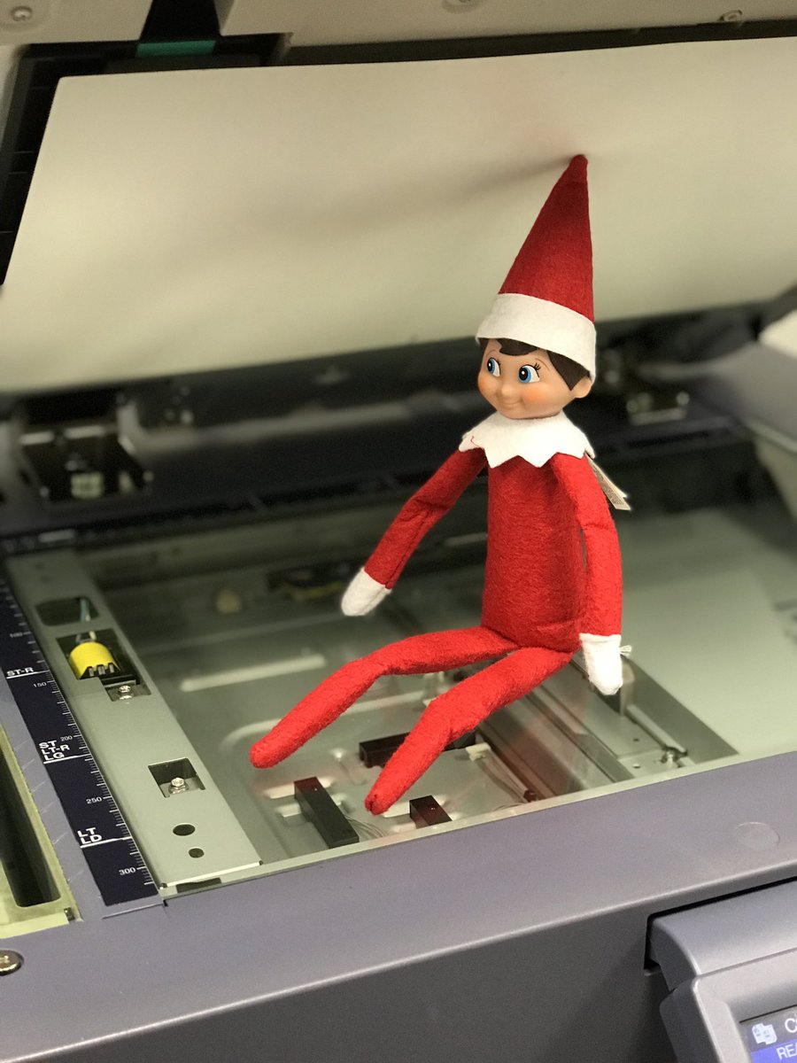 AlgonquinS4Kids's tweet photo. ASK got into a little bit of trouble last night #ElfontheShelf #ElfThings https://t.co/BxhXx78Drh